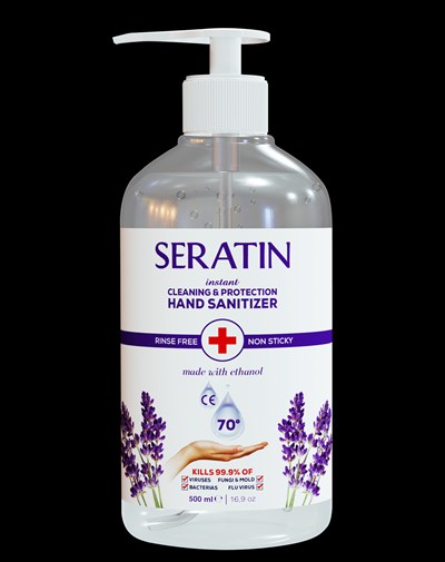 500 mL Transparent Bottle Front (500ml Transparent Bottle Front)